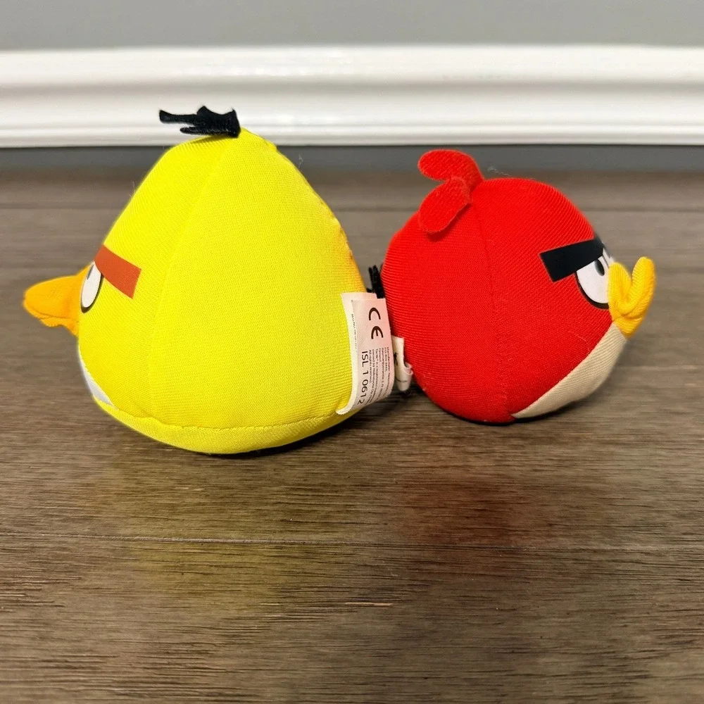 Angry Birds Yellow and Red Bird‎ Plush Set